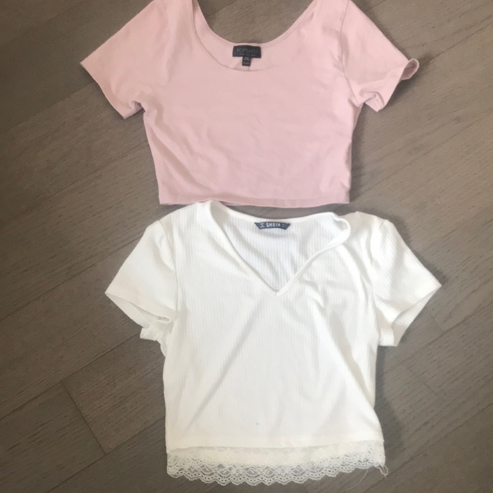 Bundle - two crop tops - topshop